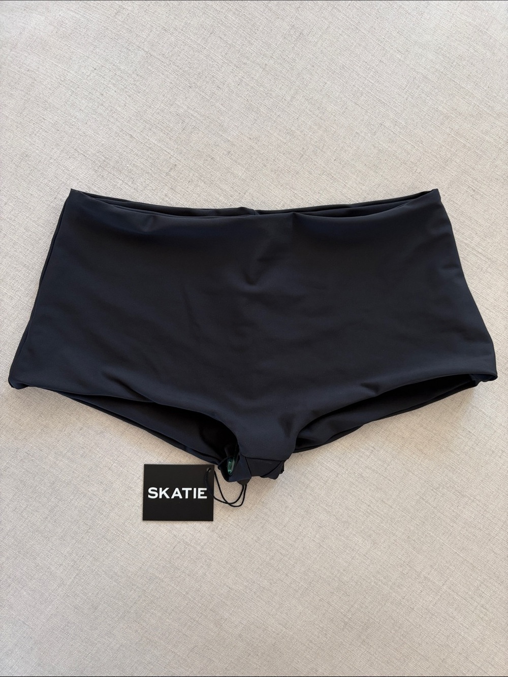 Skatie Black Bardot Women's Swim Shorts - Medium